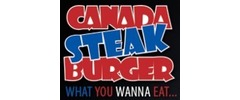 Canada Steak Burger Logo