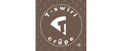 T swirl Crepe Logo