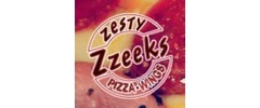 Zesty Zzeeks Pizza & Wings logo