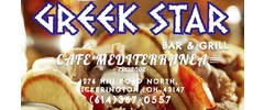 Greek Star Bar & Grill logo