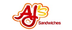 AJ's Sandwiches & Burgers logo