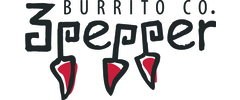 3 Pepper Burrito logo