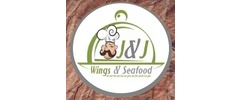 J&J Wings & Seafood logo
