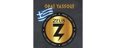 Zeus Greek Street Logo