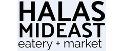Halas Mideast Eatery logo