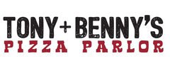 Tony + Benny's Authentic Brooklyn Pizza logo