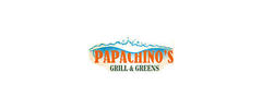 Papachino's Grill & Greens logo