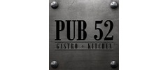 Pub 52 Gastro + Kitchen Logo