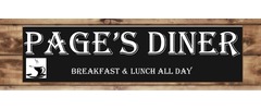 Page's Diner logo