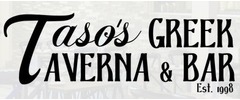 Taso's Greek Taverna logo