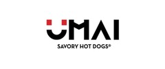 Umai Savory Hot Dogs Logo