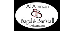 All American Bagel & Barista II Logo