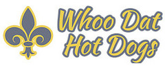 Whoo Dat Hot Dogs And Catering Logo