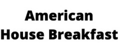 American House Breakfast Logo