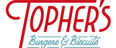 Tophers Burgers and Biscuits logo