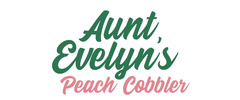 Aunt Evelyn's Peach Cobbler! Logo
