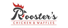 Rooster's Chicken and Waffles logo