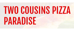 Two Cousins Pizza Paradise logo