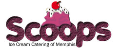Scoops Ice Cream Catering of Memphis Logo
