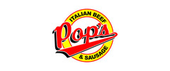 Pop's Italian Beef and Sausage logo