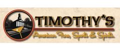 Timothy's American Fare, Sports & Spirits logo