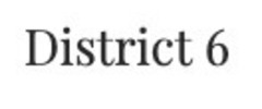 District 6 logo