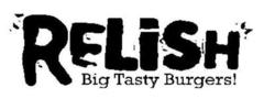Relish Big Tasty Burgers logo