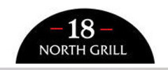 18 North Grill Logo