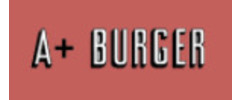 A+ Burger logo
