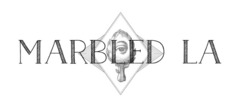 Marbled LA logo