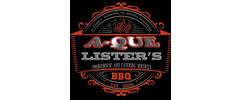 A-Que Lister's Smoke House BBQ & Catering logo