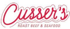 Cusser's Roast Beef & Seafood Logo