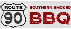 Route 90 Southern Smoked BBQ Logo