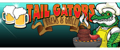 Tail-Gators Brews & Grill logo