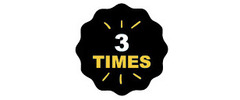 3 Times logo