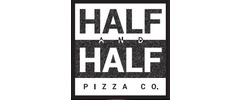 Half & Half Pizza Logo