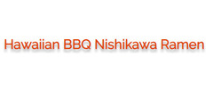 Hawaiian BBQ Nishikawa Ramen logo