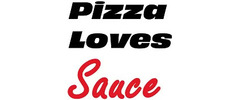 Pizza Loves Sauce Logo