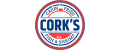 Cork's Fish and Shrimp logo