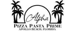 Alpha Pizza logo