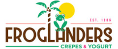 Froglanders Crepes & Yogurt logo