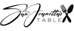 San Jeanetta's Table logo