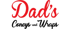 Dad's Coneys and Wraps Logo