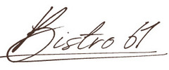 Bistro 61 Logo