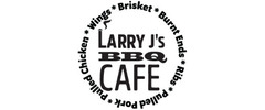 Larry J's BBQ Cafe logo