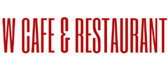 W Cafe and Restaurant Logo