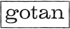 Gotan Logo