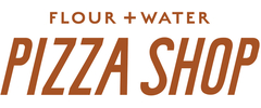 Flour + Water Pizza Shop logo