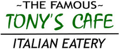 Tony's Cafe logo