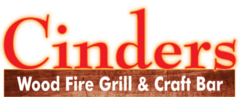 Cinders Wood Fire Grill Logo